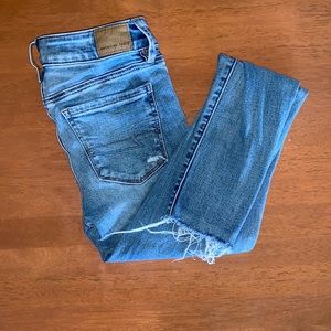 American Eagle Ripped Skinny Jeans